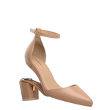 Diana D'Orsay Latte Leather + Block Heel Kit 3 Latte