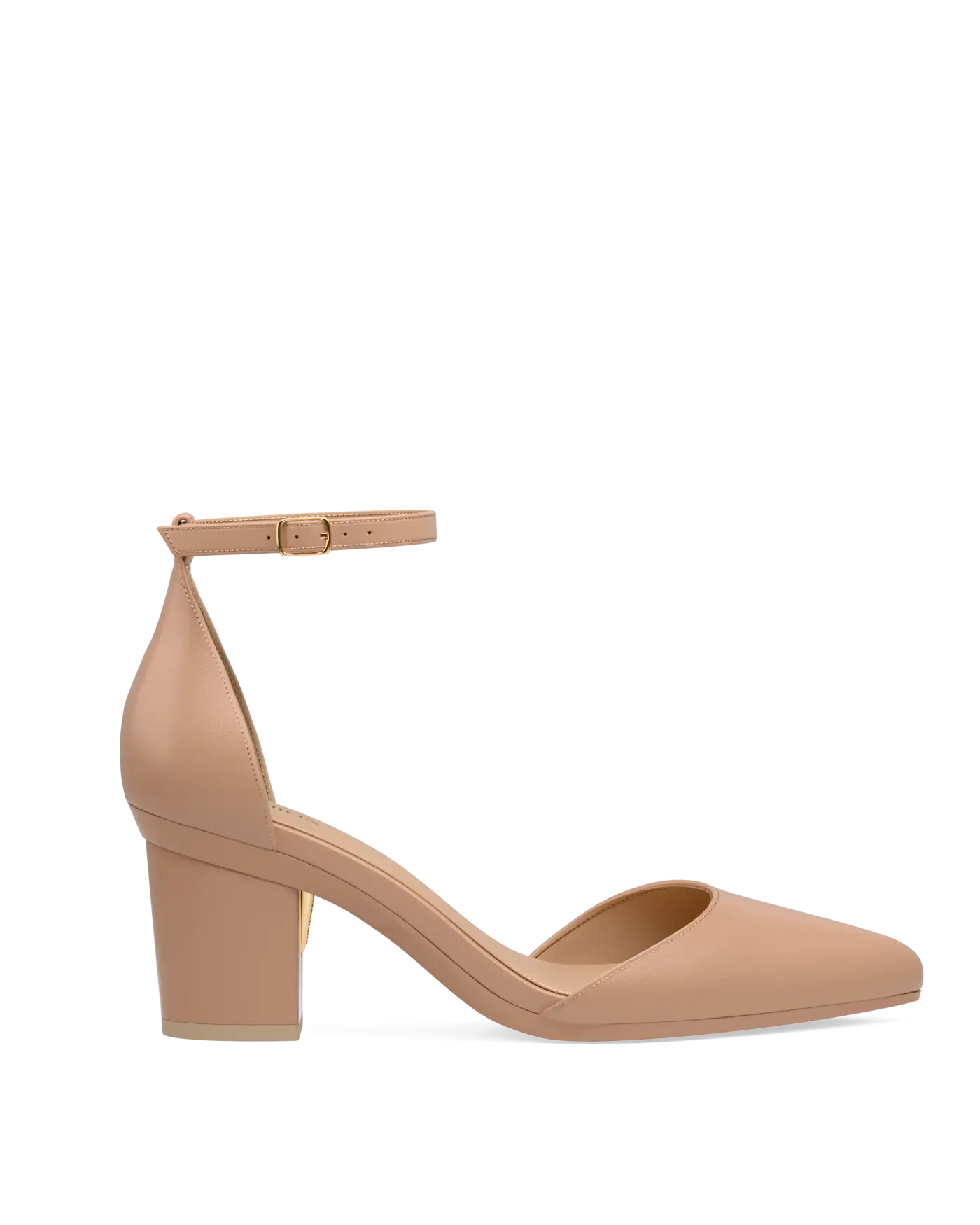 Diana D'Orsay Latte Leather + Block Heel Kit 3 Latte