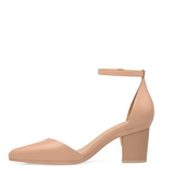 Diana D'Orsay Latte Leather + Block Heel Kit 3 Latte