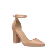 Diana D'Orsay Latte Leather + Block Heel Kit 4 Latte