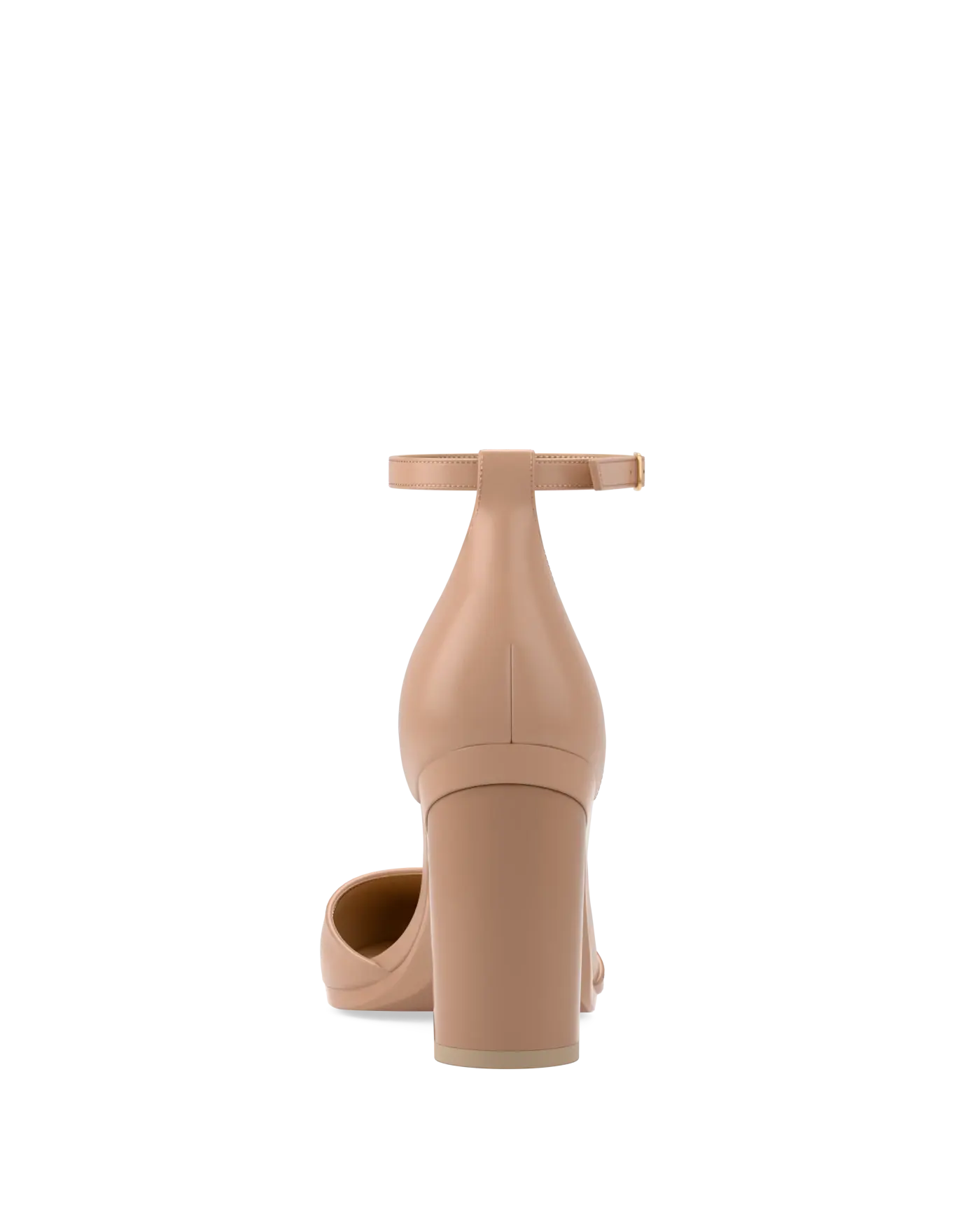 Diana D'Orsay Latte Leather + Block Heel Kit 4 Latte