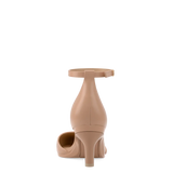 Diana D'Orsay Latte Leather + Stiletto Heel Kit 3 Latte