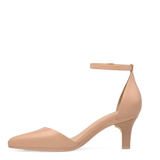 Diana D'Orsay Latte Leather + Stiletto Heel Kit 3 Latte
