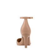 Diana D'Orsay Latte Leather + Stiletto Heel Kit 4 Latte