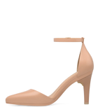 Diana D'Orsay Latte Leather + Stiletto Heel Kit 4 Latte