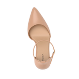 Diana D'Orsay Latte Leather + Stiletto Heel Kit 3 Latte
