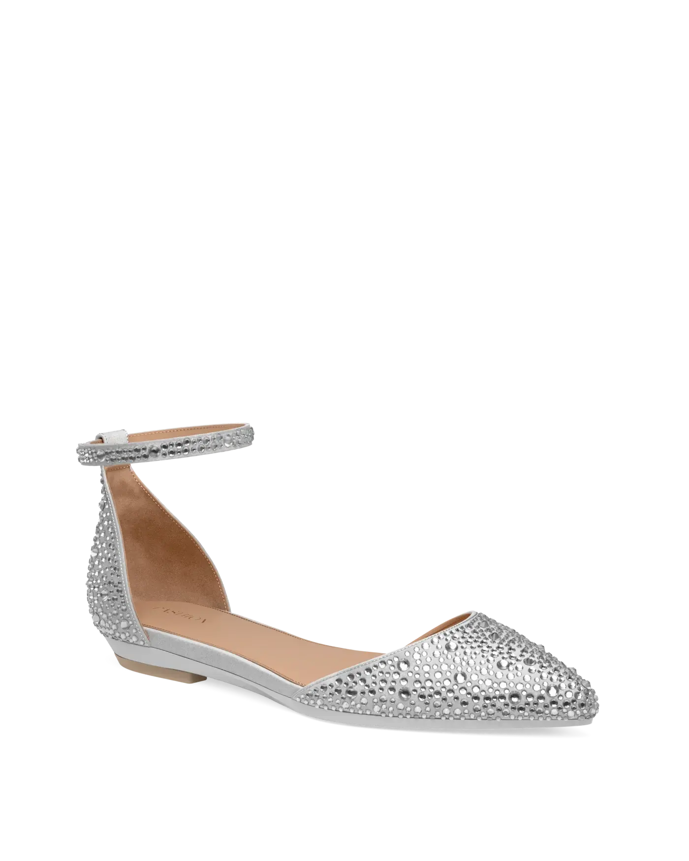 Diana D'Orsay - Silver Mixed Rhinestone 4 Block