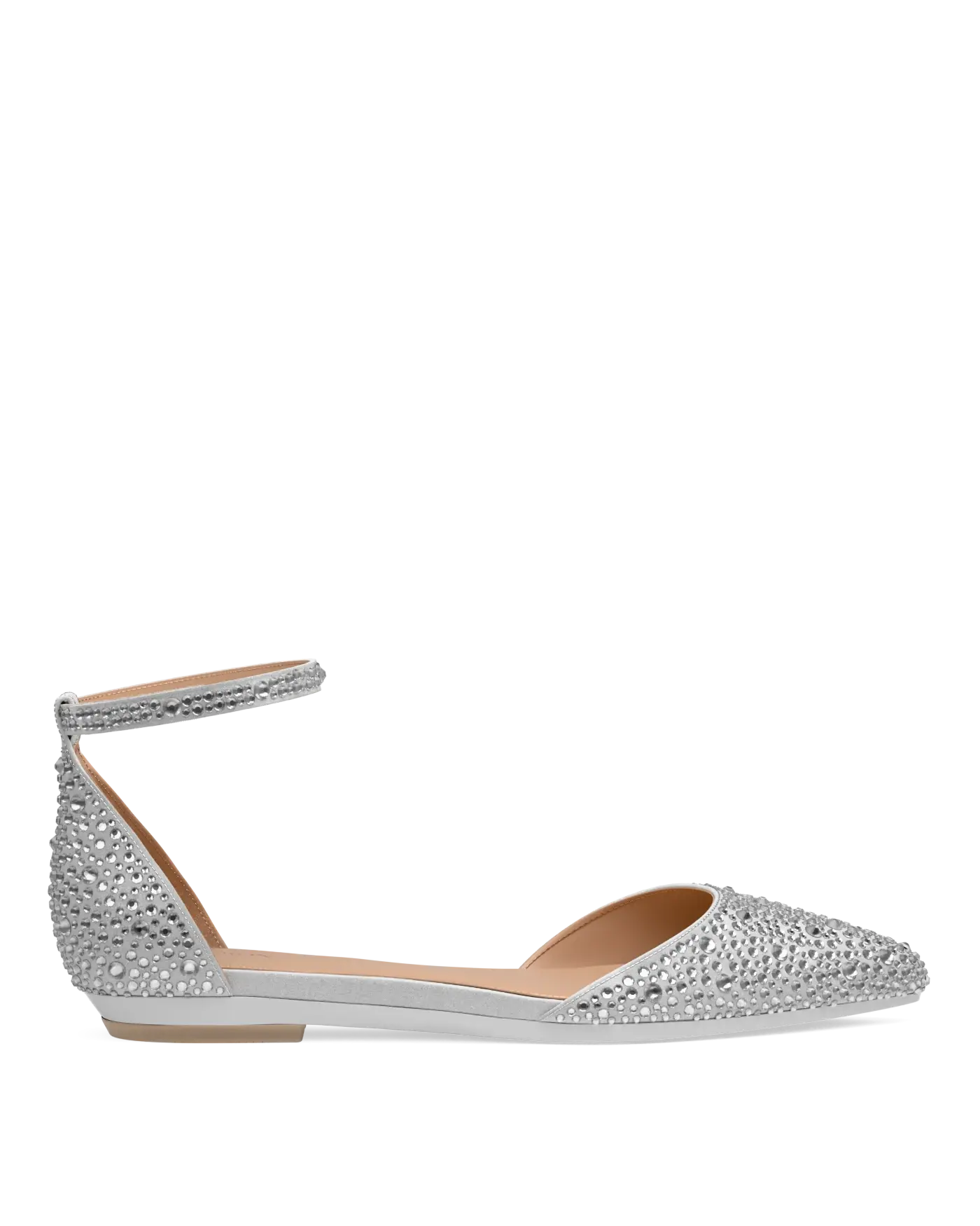 Diana D'Orsay - Silver Mixed Rhinestone