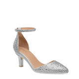 Diana D'Orsay - Silver Mixed Rhinestone 3 Stiletto