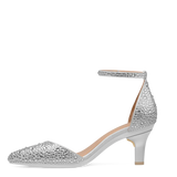 Diana D'Orsay - Silver Mixed Rhinestone 3 Stiletto