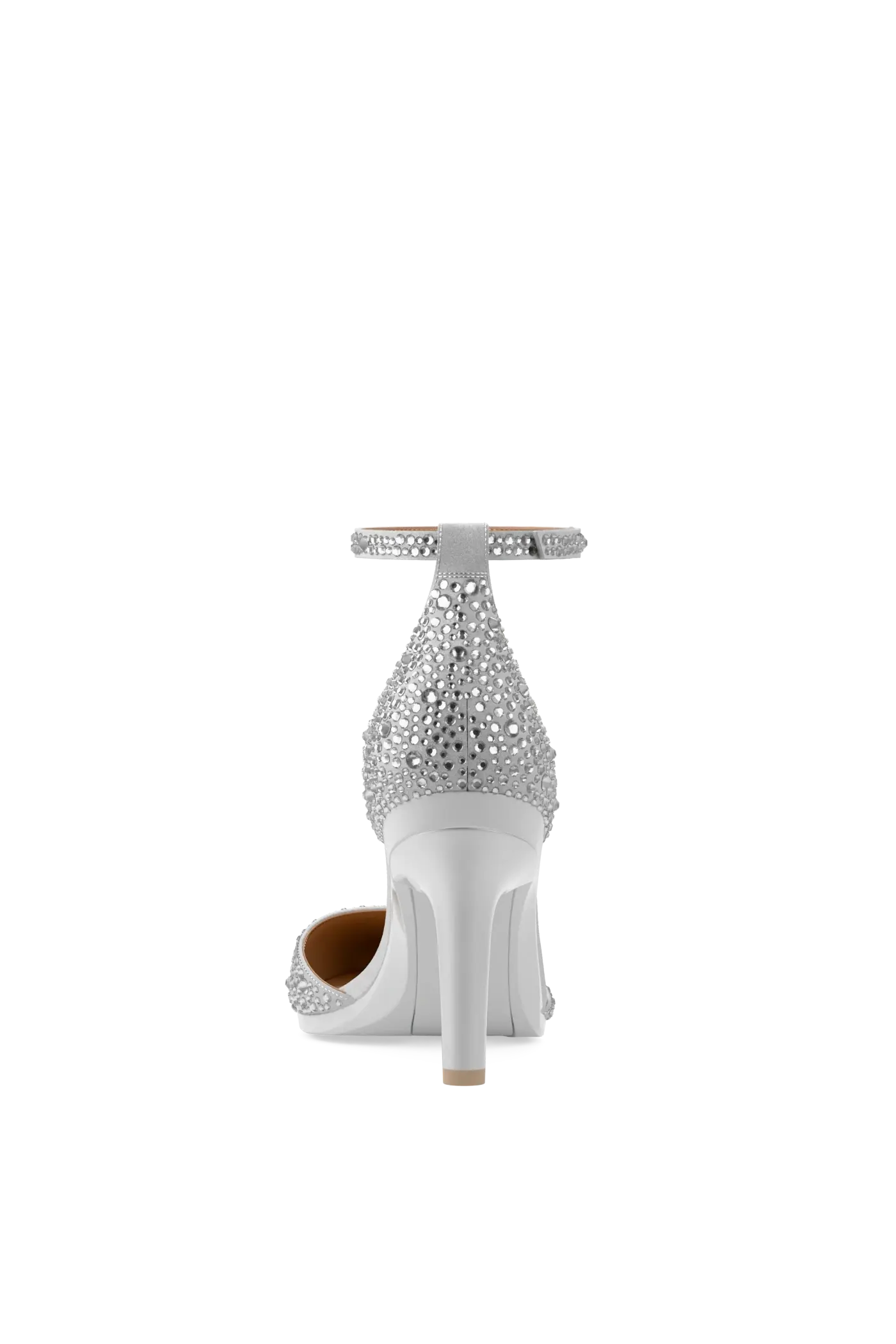 The D'Orsay - Silver Mixed Rhinestone 4 Stiletto