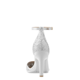 Diana D'Orsay - White Satin Lace + Stiletto Heel Kit 4 White