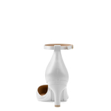 Diana D'Orsay - White Satin + Stiletto Heel Kit 3 White
