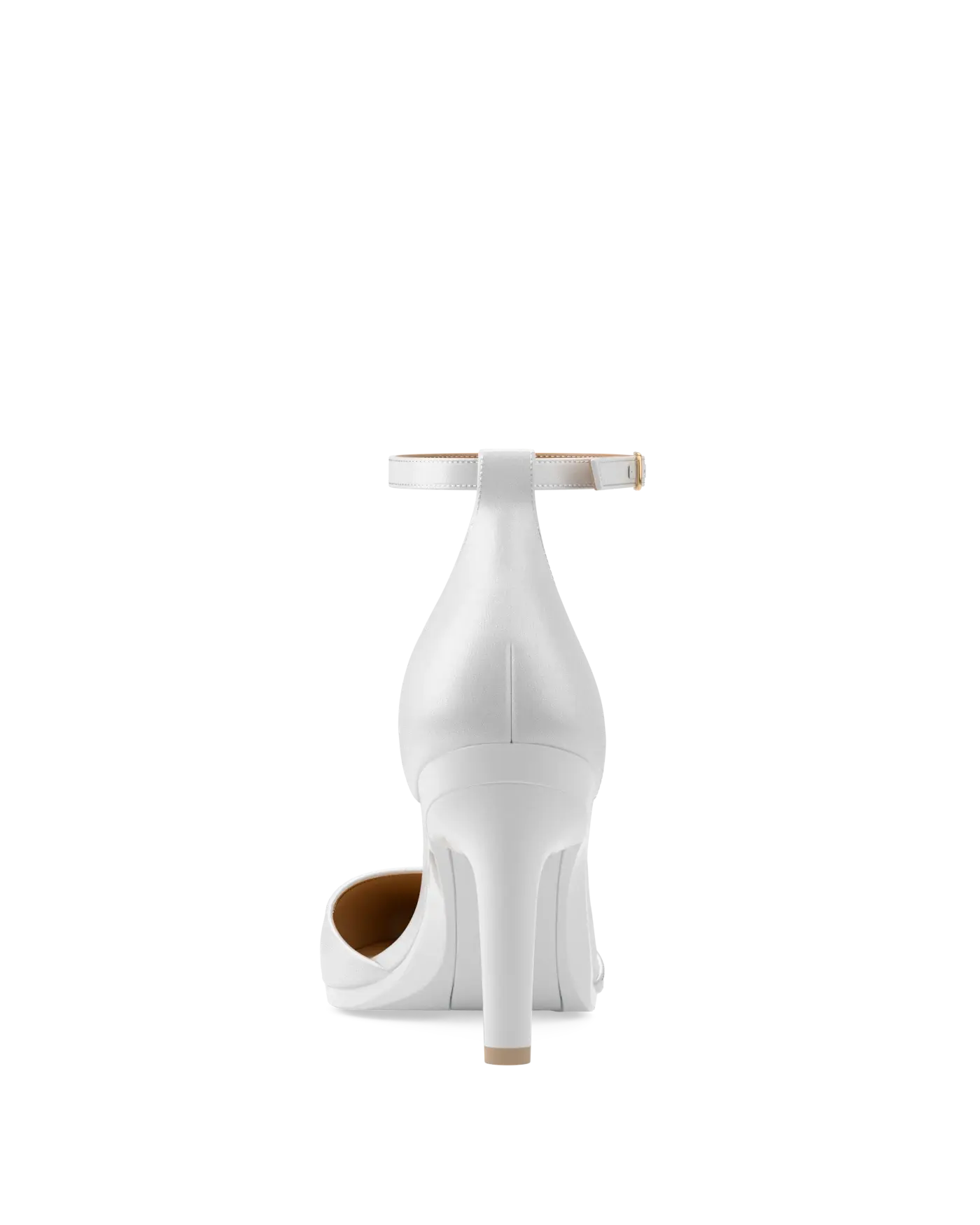 Diana D'Orsay - White Satin + Stiletto Heel Kit 4 White