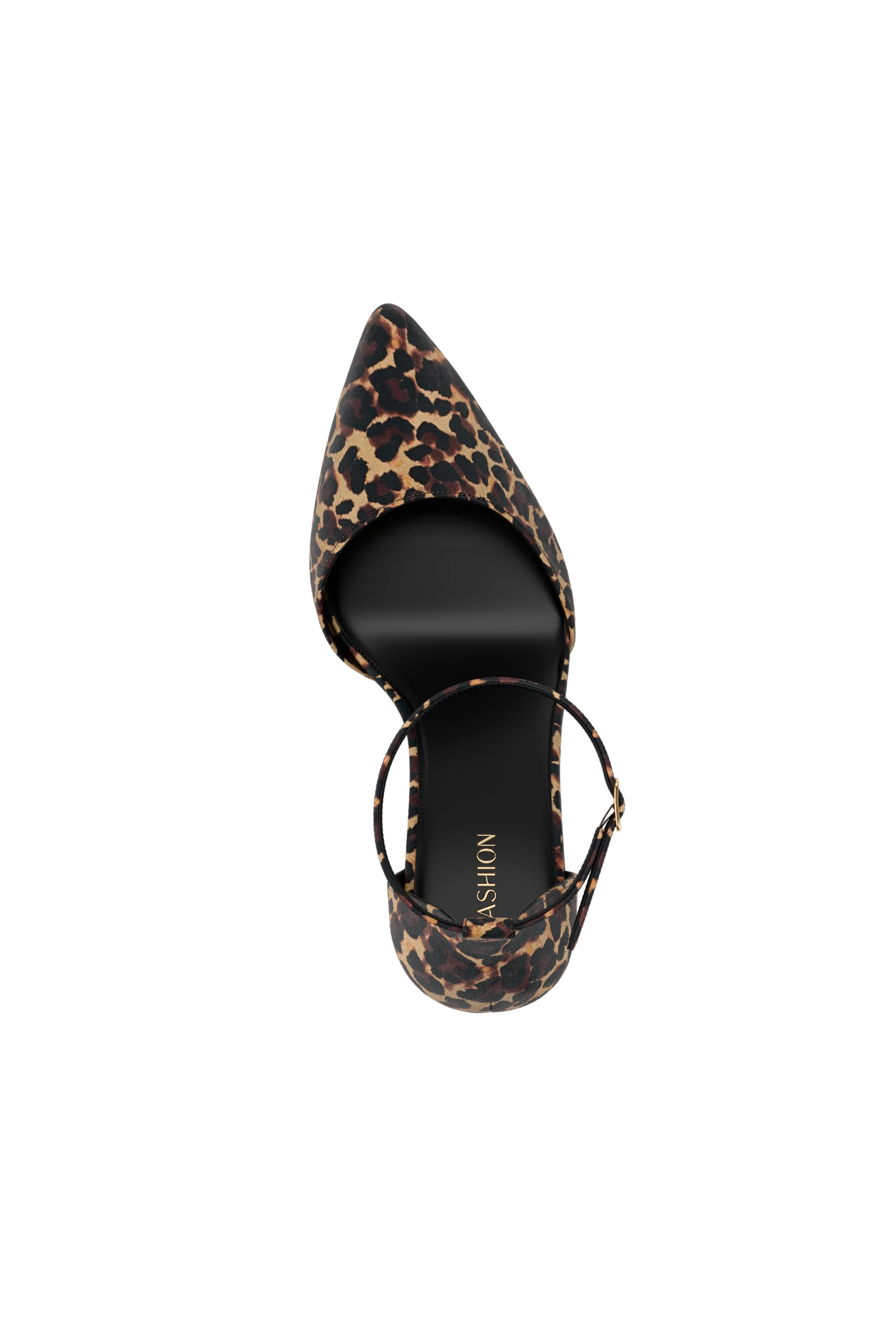 The D'Orsay - Coal Leopard Suede