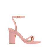 Emmy Sandal - Blush Patent 4 Block