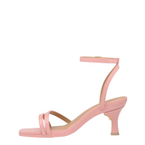 Emmy Sandal - Blush Patent 3 Flare Stiletto
