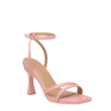 Emmy Sandal - Blush Patent 4 Flare Stiletto