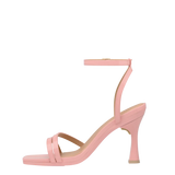Emmy Sandal - Blush Patent 4 Flare Stiletto