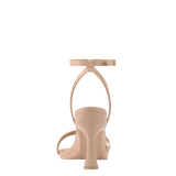 Emmy Sandal - Sand Leather 4 Flare Stiletto