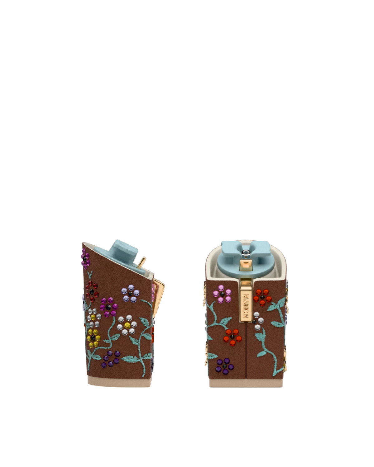 Block Heel Kit 4 Eras Floral, 4-inch interchangeable block heel. Pashion convertible heels go from heel to flat and are customizable with interchangeable heel kits.