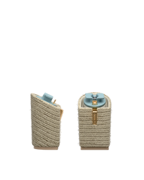 4 Inch Block Heel Kit Espadrille, 4-inch interchangeable block heel. Pashion convertible heels go from heel to flat and are customizable with interchangeable heel kits.