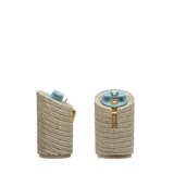 Cylinder Block Heel Kit 4 Espadrille, 4-inch interchangeable cylinder block heel. Pashion convertible heels go from heel to flat and are customizable with interchangeable heel kits.