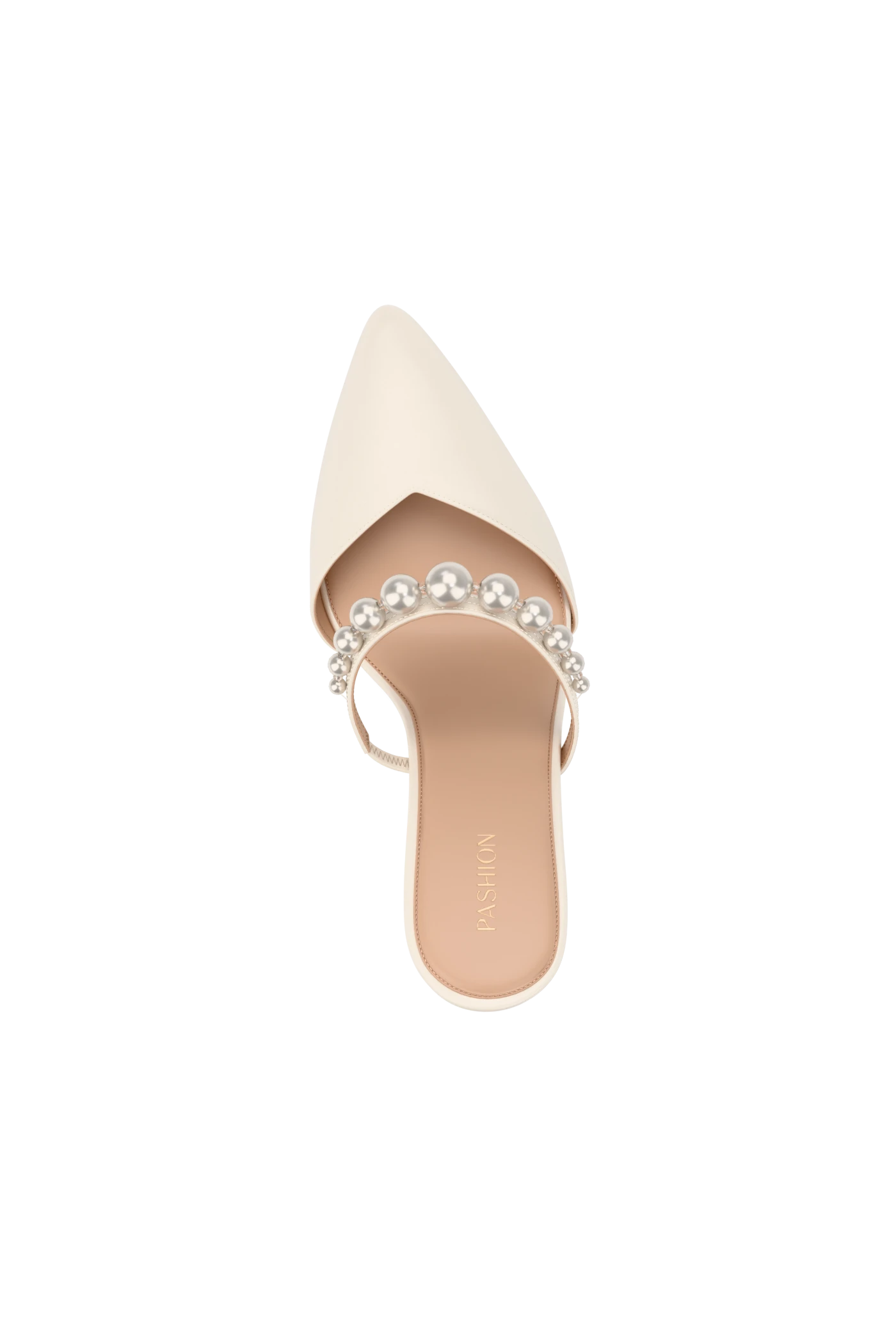 The Evelyn - Ivory Satin Pearl 4 Block