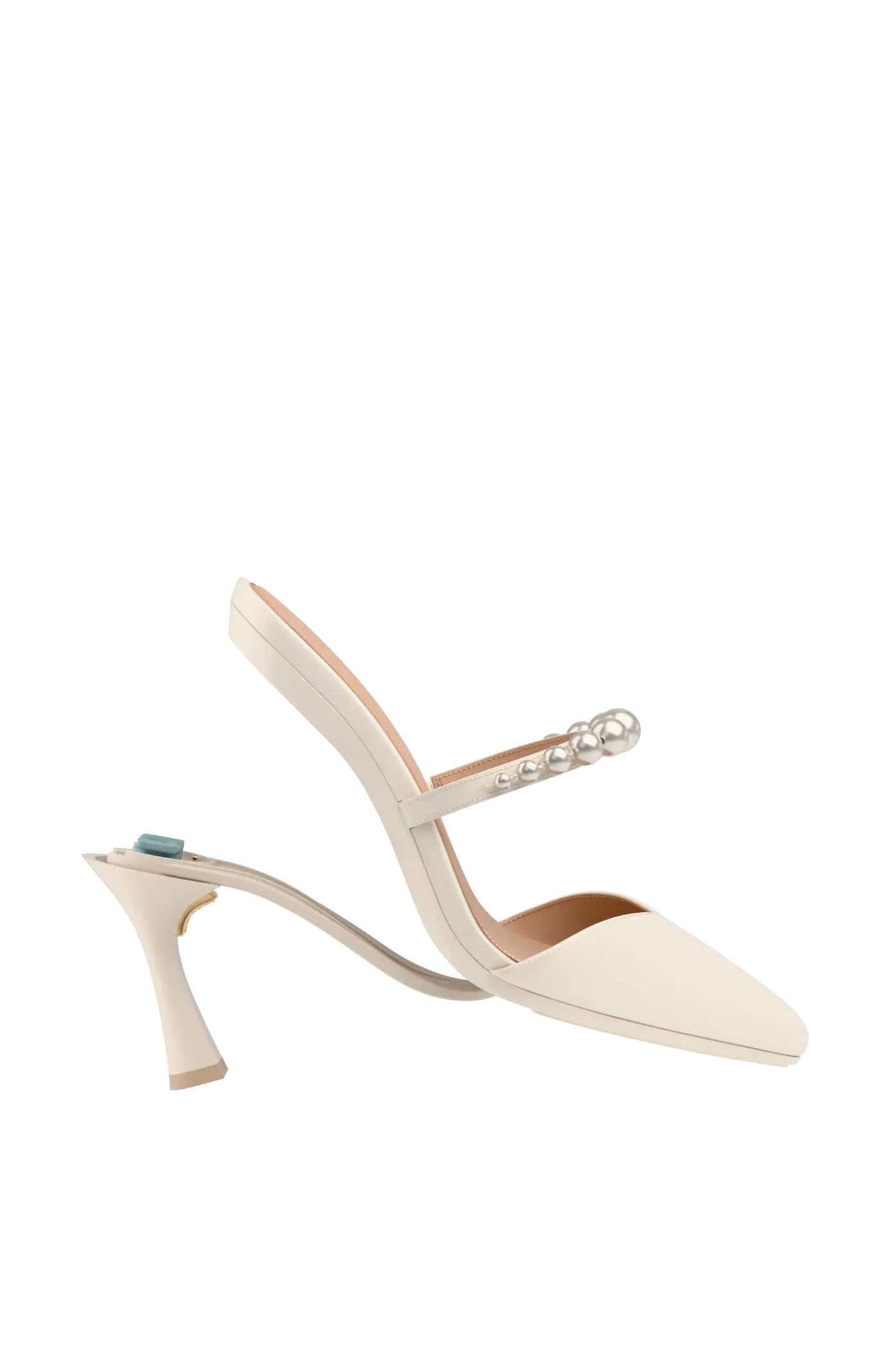Flare Stiletto 4 Ivory