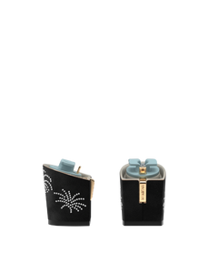 Block Heel Kit 3 Firework Rhinestone, 3-inch interchangeable block heel. Pashion convertible heels go from heel to flat and are customizable with interchangeable heel kits.