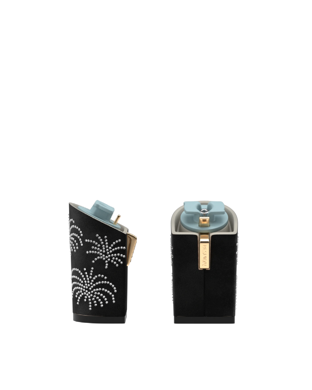 Block Heel Kit 4 Firework Rhinestone, 4-inch interchangeable block heel. Pashion convertible heels go from heel to flat and are customizable with interchangeable heel kits.