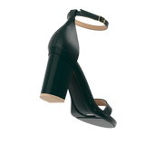 Stelo - Forest Green, alternate view. Pashion convertible heels go from heel to flat and are customizable with interchangeable heel kits.