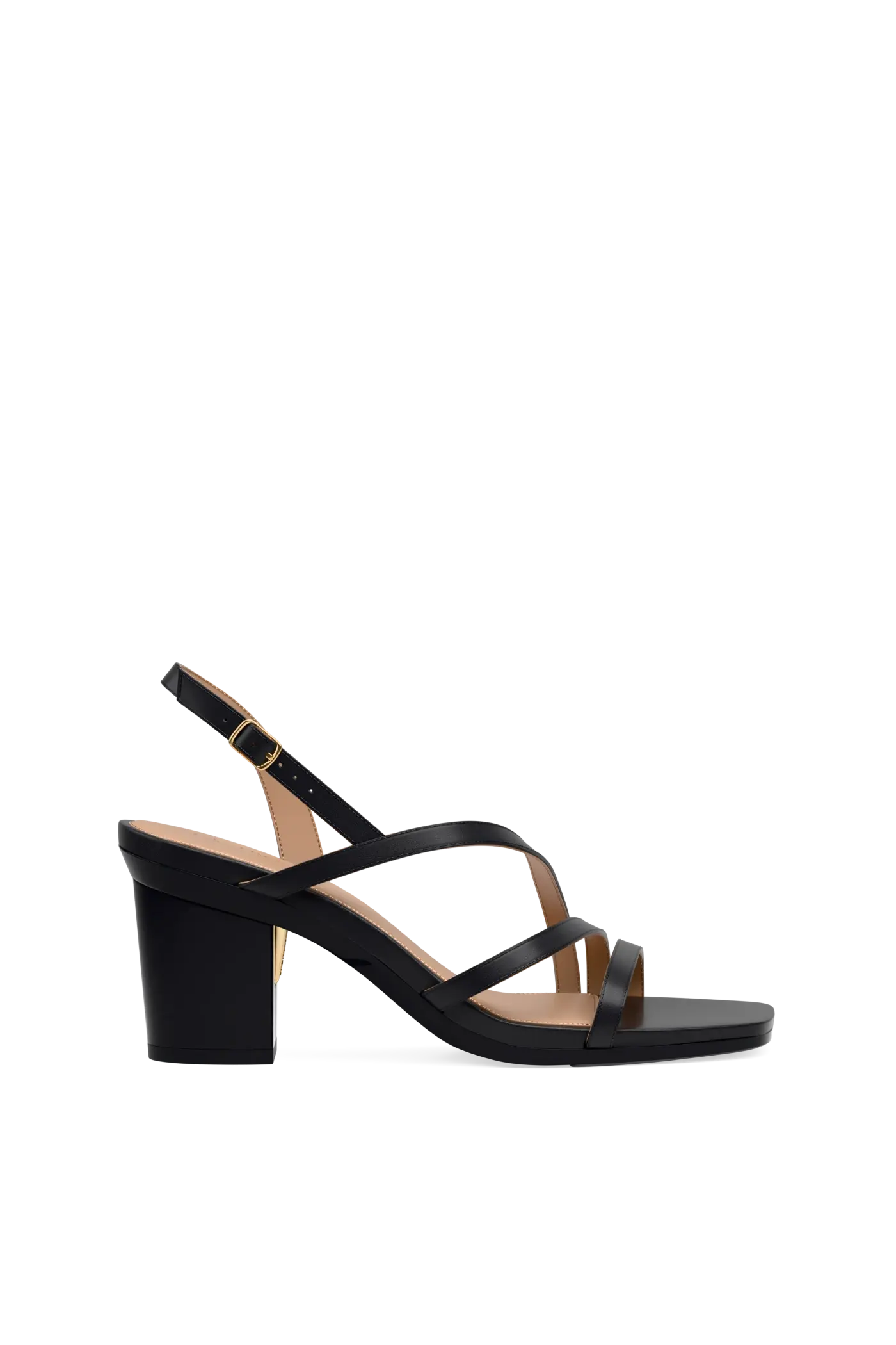 The Gia - Coal Leather 3 Block