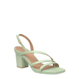 Gia Sandal - Mint Leather 3 Block