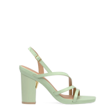 Gia Sandal - Mint Leather 4 Block