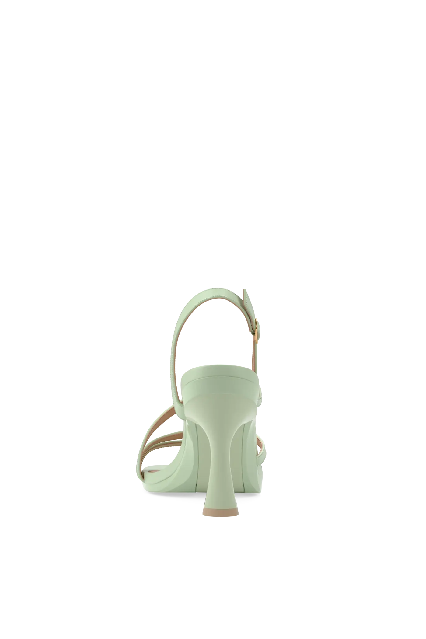 The Gia - Mint Leather 4 Flare Stiletto