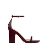 Gigi Sandal - Cherry Mocha Patent 4 Block