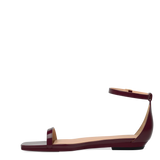 Gigi Sandal - Cherry Mocha Patent