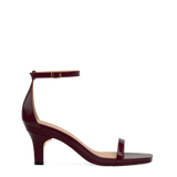 Gigi Sandal - Cherry Mocha Patent 3 Stiletto