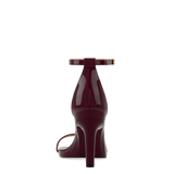Gigi Sandal - Cherry Mocha Patent 4 Stiletto