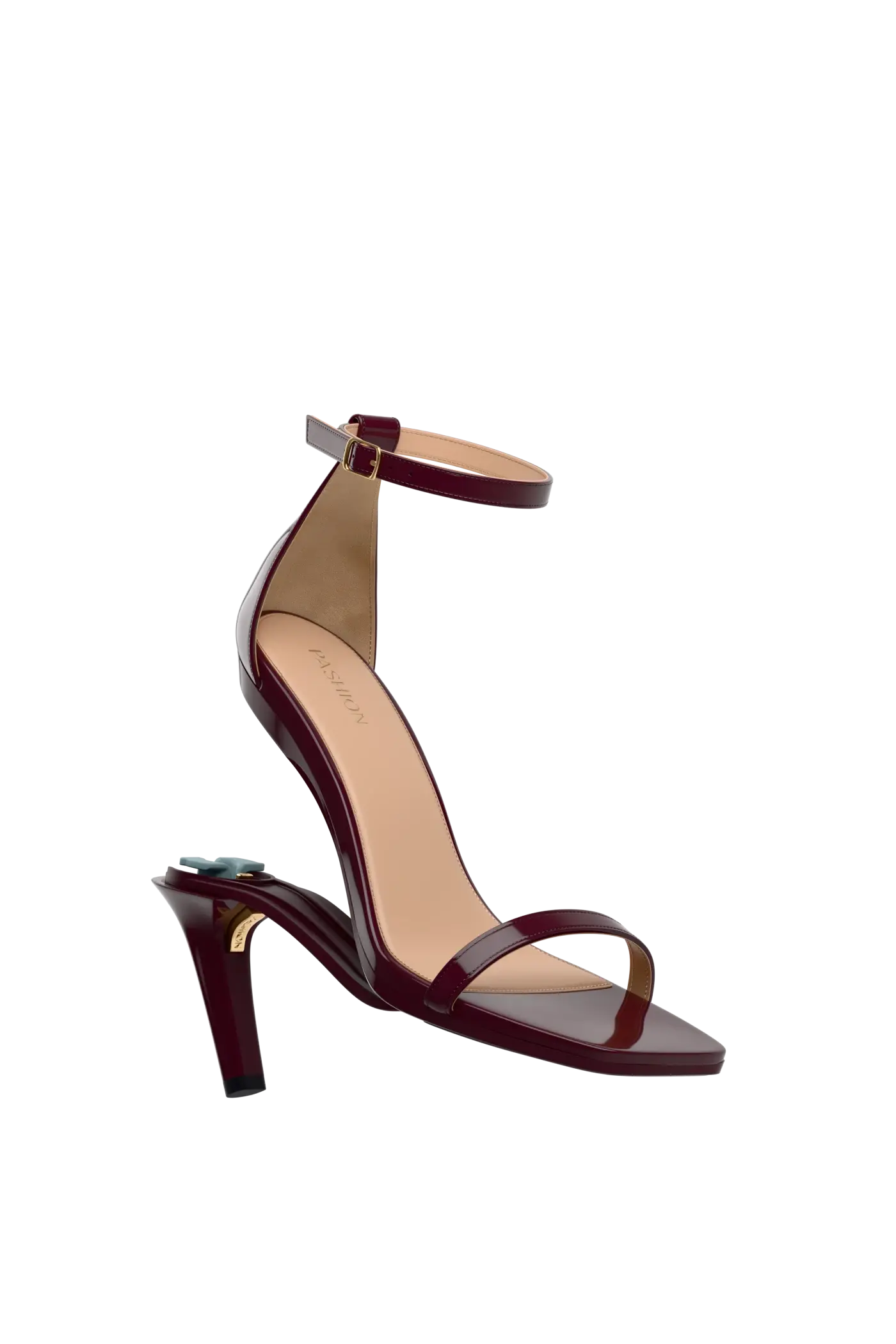 The Gigi - Cherry Mocha Patent 4 Stiletto