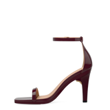 Gigi Sandal - Cherry Mocha Patent 4 Stiletto