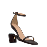 Gigi Sandal - Chocolate Suede 3 Block