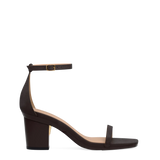 Gigi Sandal - Chocolate Suede 3 Block