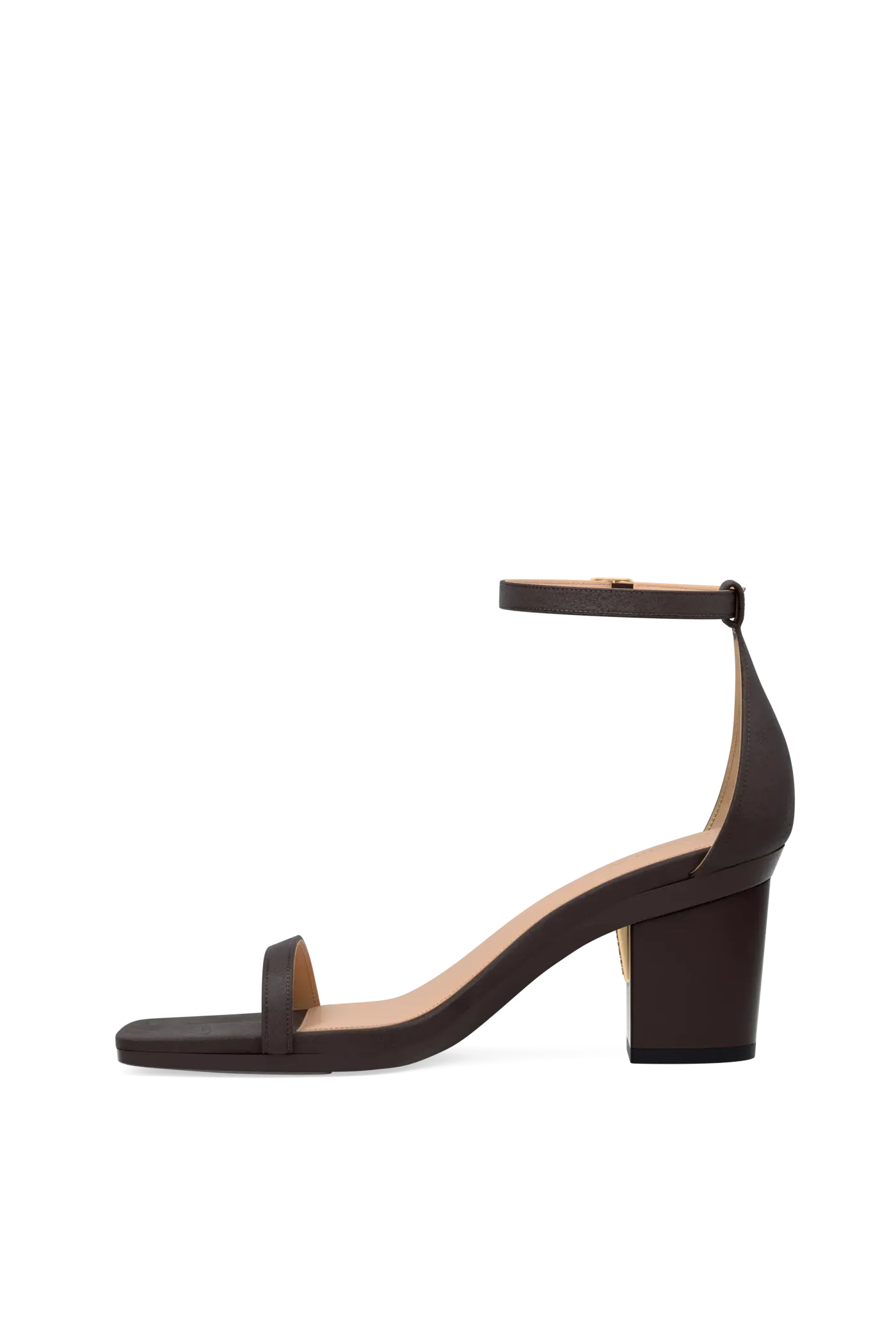 The Gigi - Chocolate Suede 3 Block