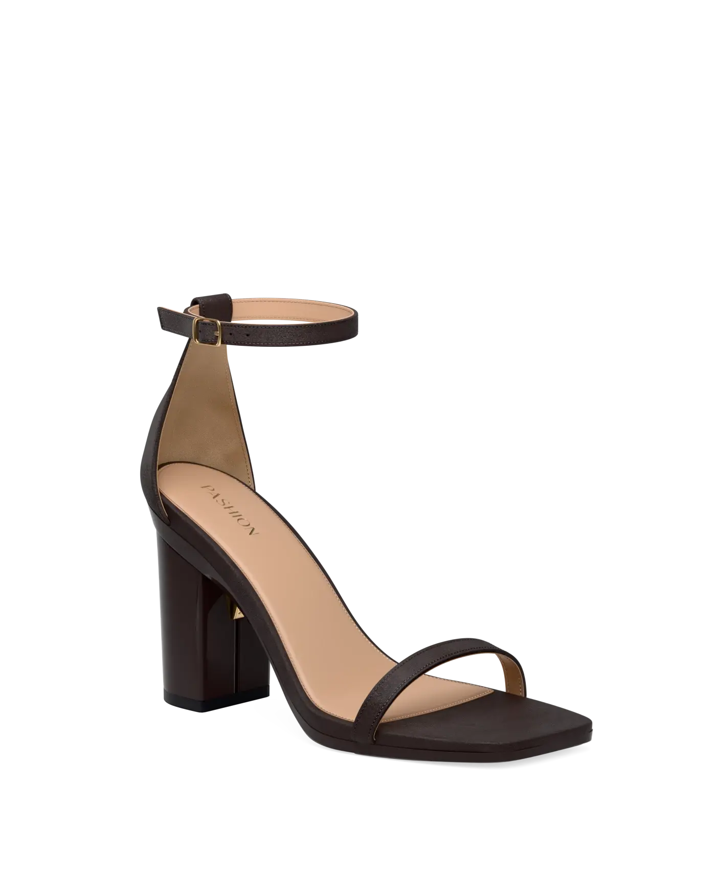 Gigi Sandal - Chocolate Suede 4 Block