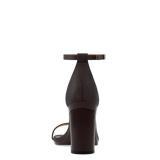Gigi Sandal - Chocolate Suede 4 Block