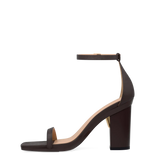 Gigi Sandal - Chocolate Suede 4 Block