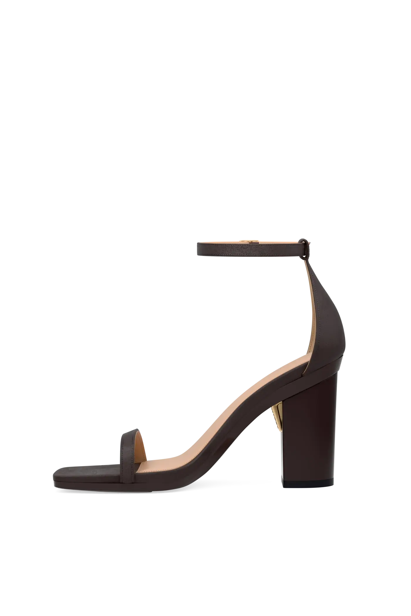 The Gigi - Chocolate Suede 4 Block