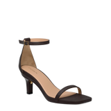 Gigi Sandal - Chocolate Suede 3 Stiletto